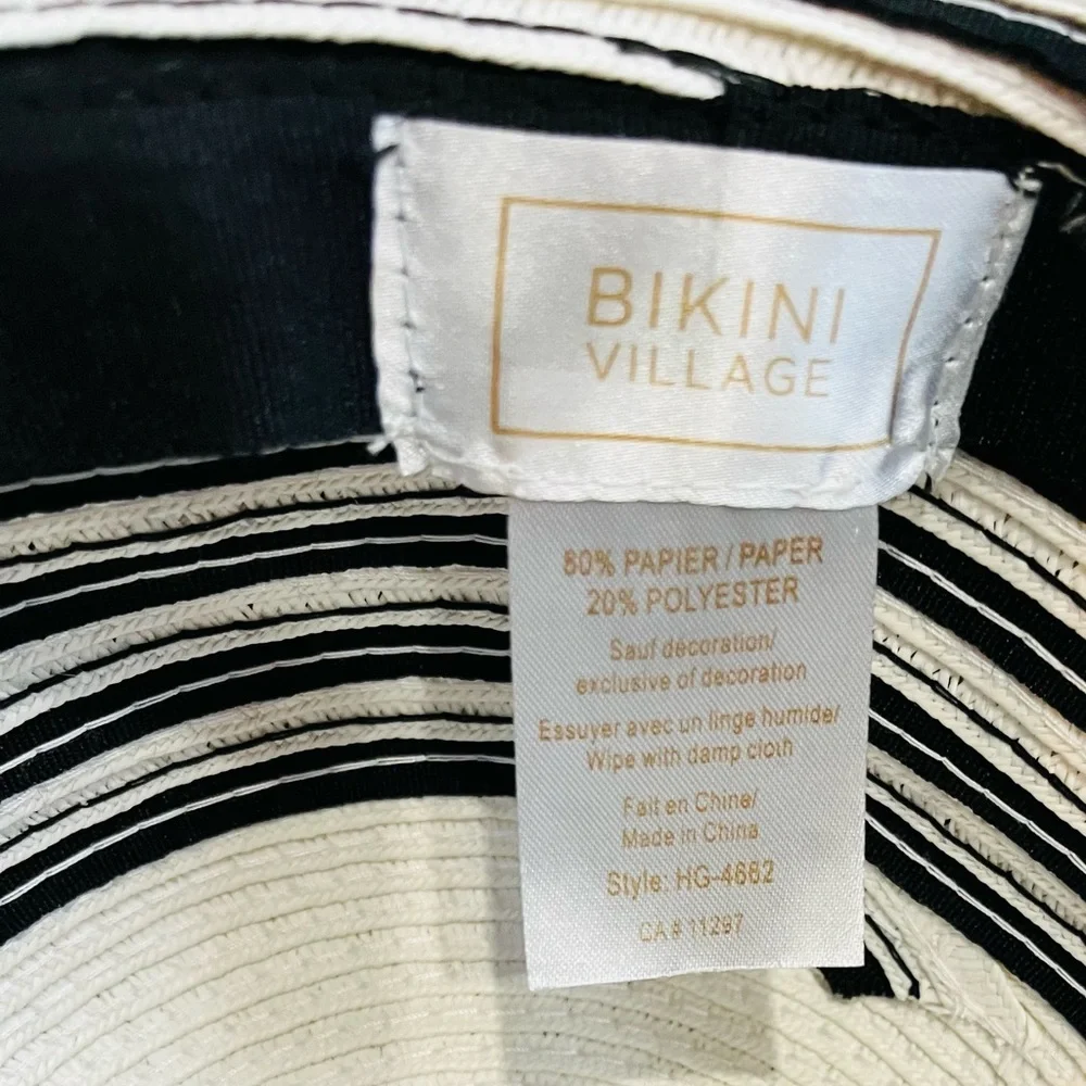 NWT Bikini Village Sun Hat - Picture 4 of 6